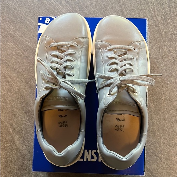 Birkenstock Shoes - Birkenstock Light Gray Bend Sneakers